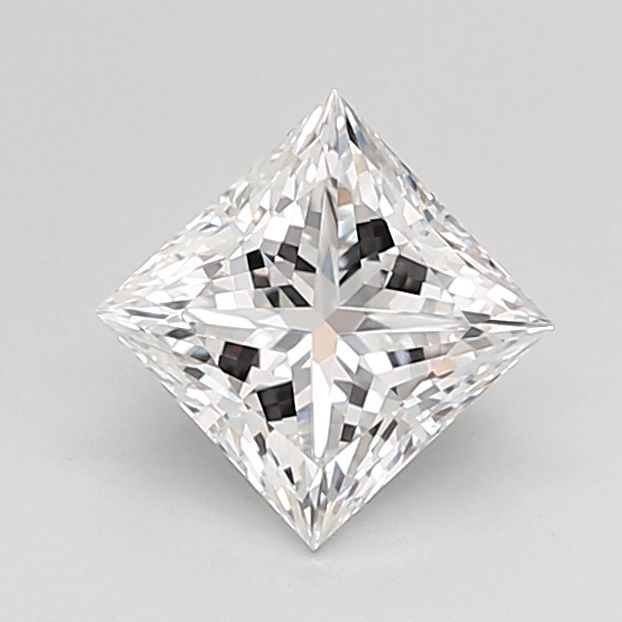1 ct lab-grown Princess Diamond