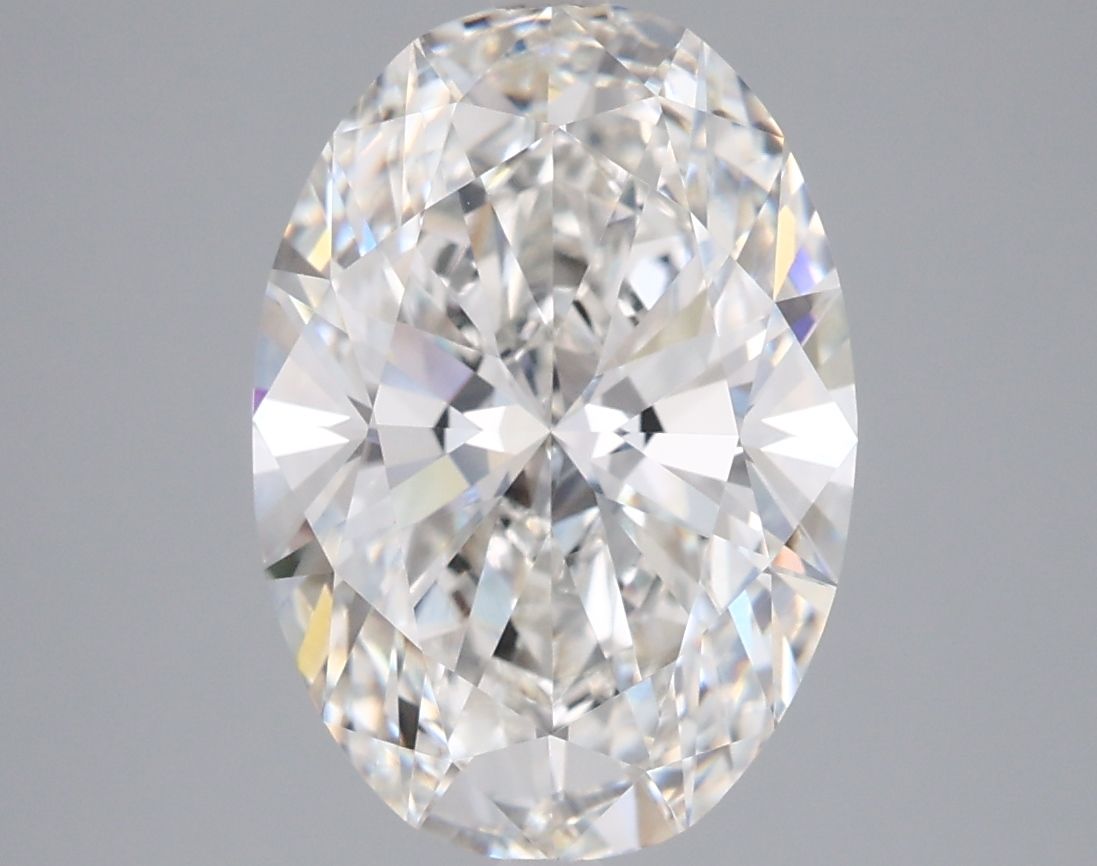 4.03 ct. oval Lab Grown Diamond front image