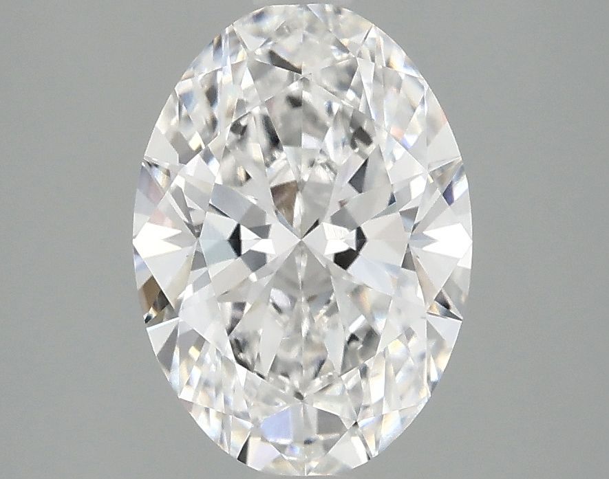 2.10 ct. oval Lab Grown Diamond front image