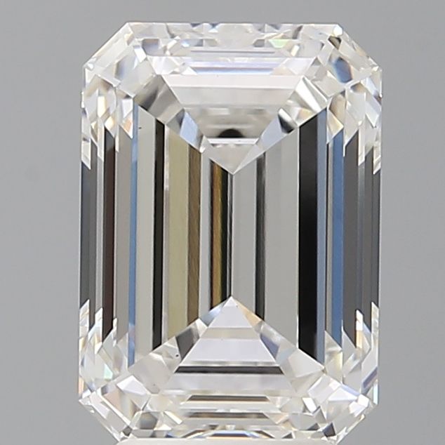 4.04 ct. emerald Lab Grown Diamond front image