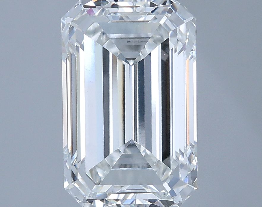 3.45 ct. emerald Lab Grown Diamond front image
