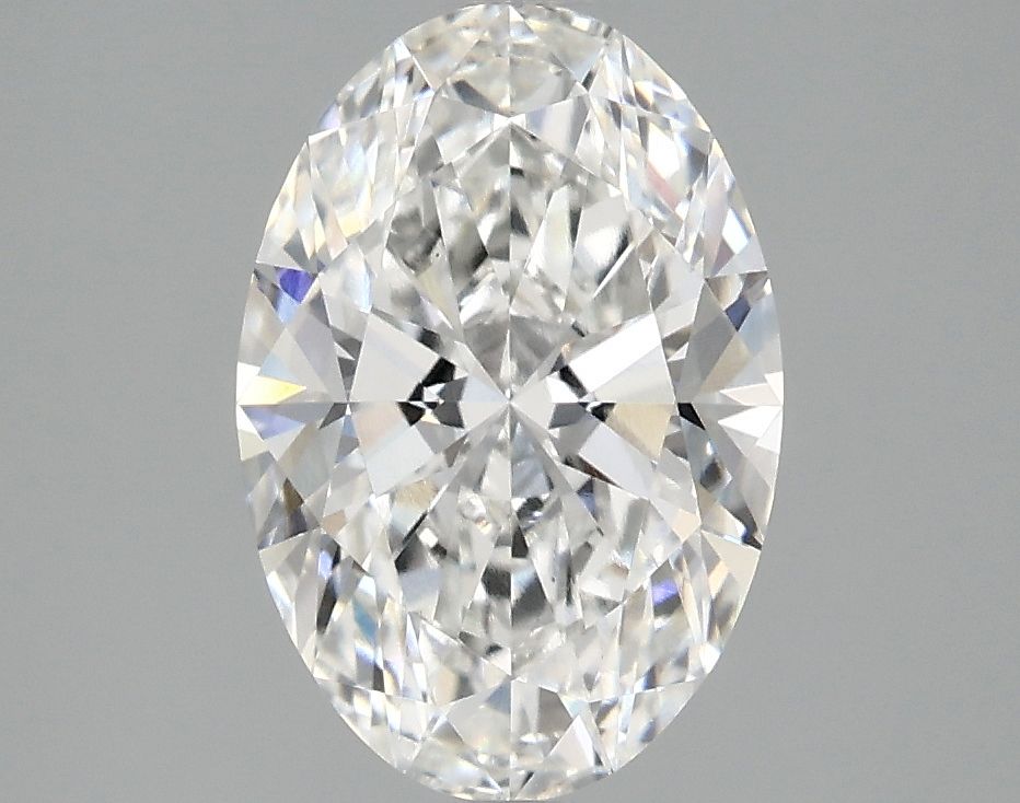 2.10 ct. oval Lab Grown Diamond front image