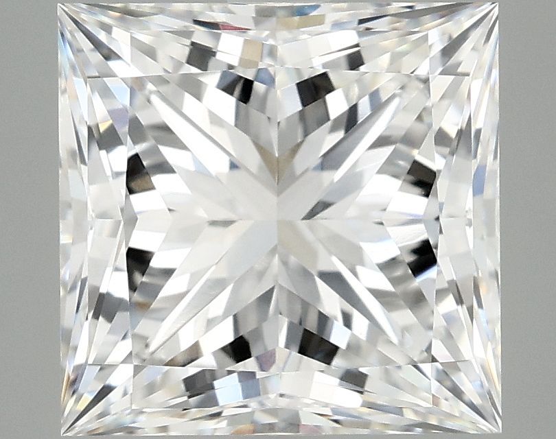 5.09 ct. princess Lab Grown Diamond front image