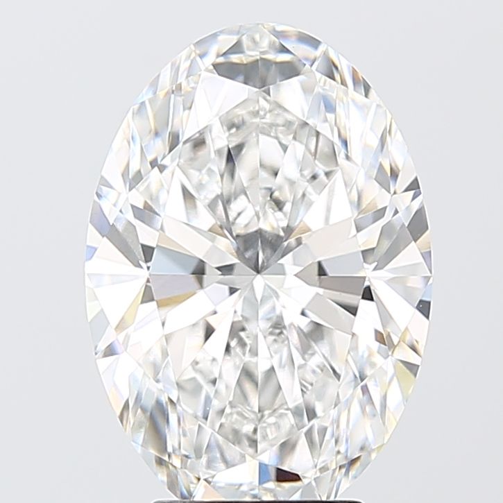 4.08 ct. oval Lab Grown Diamond front image