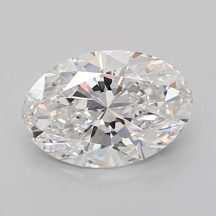 3.02 ct. oval Lab Grown Diamond front image