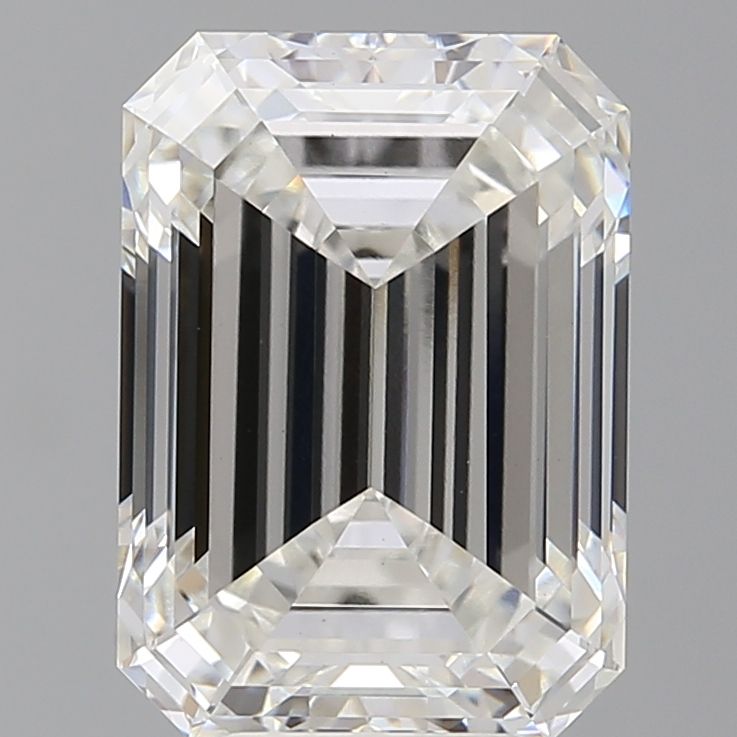 6.57 ct. emerald Lab Grown Diamond front image