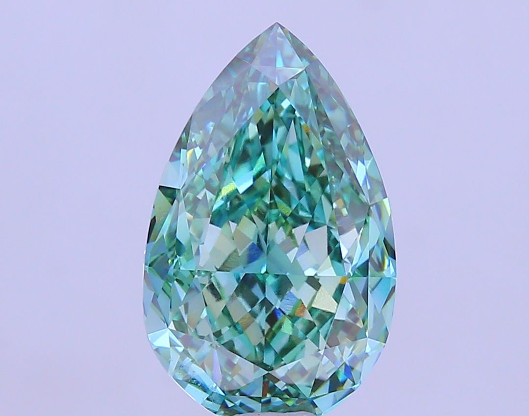 15.35 ct. pear Lab Grown Diamond front image