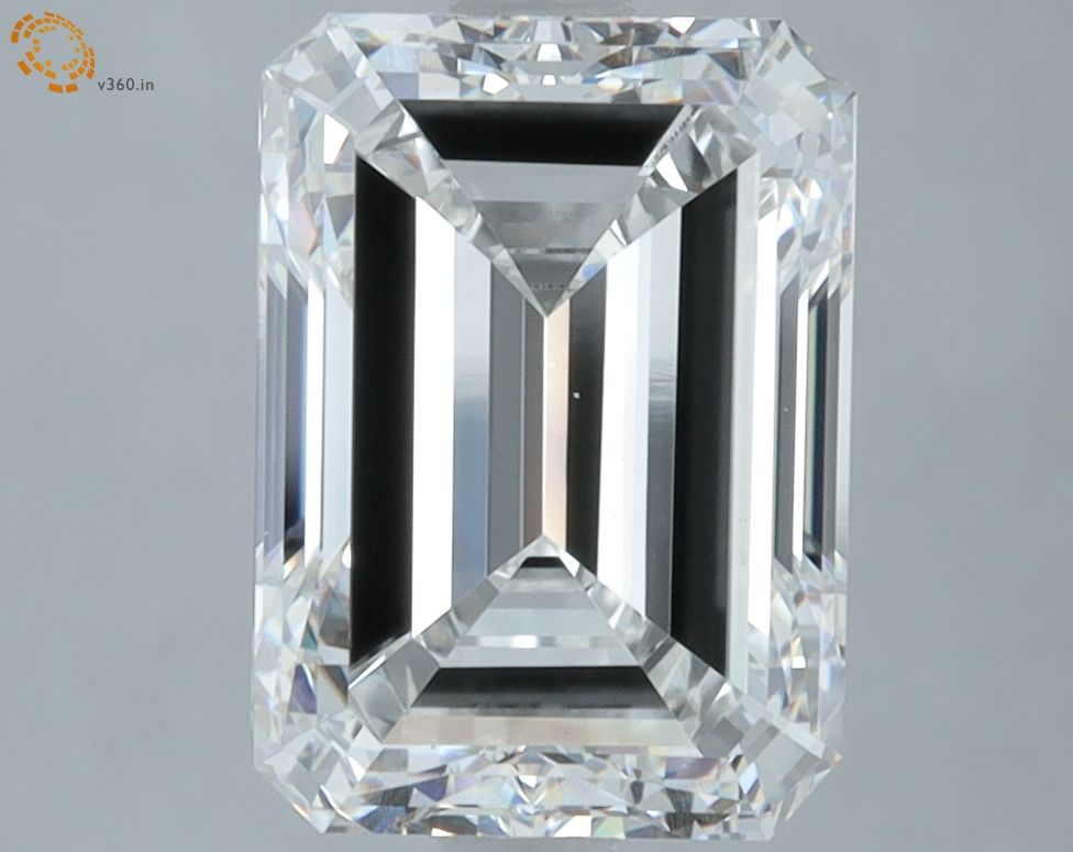 4.01 ct. emerald Lab Grown Diamond front image