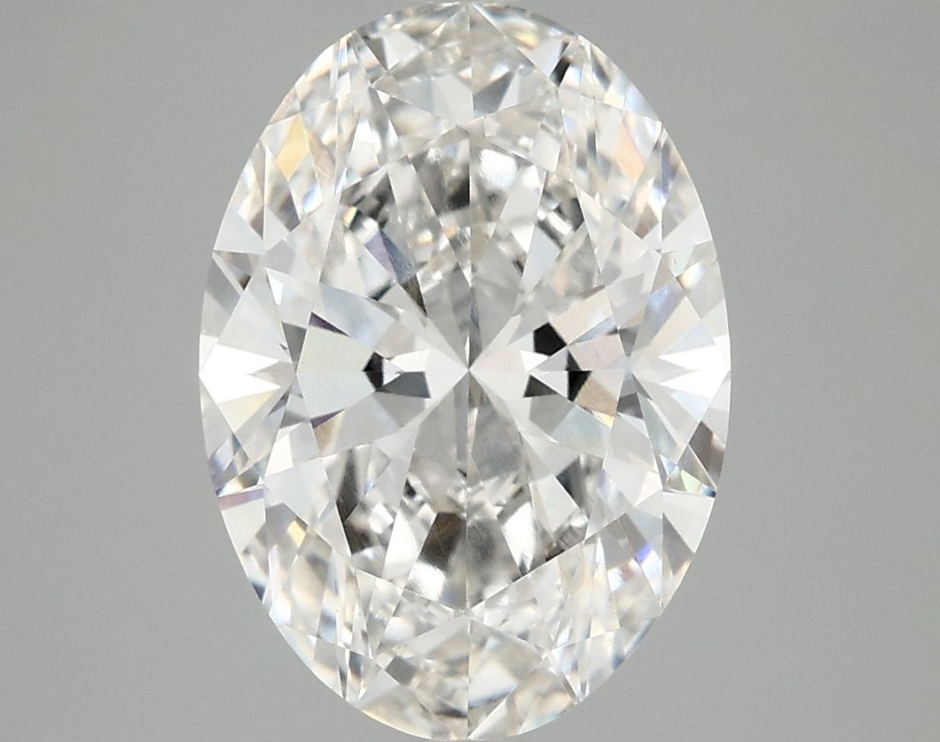3.78 ct. oval Lab Grown Diamond front image