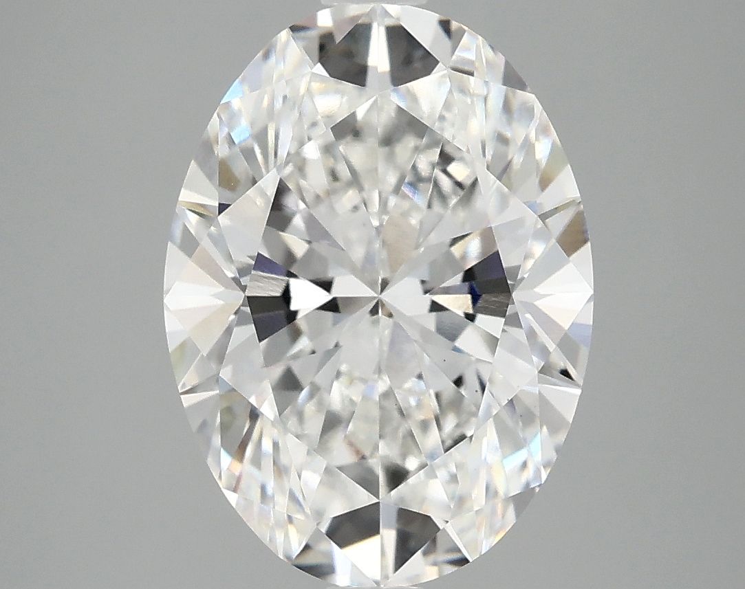 4.04 ct. oval Lab Grown Diamond front image