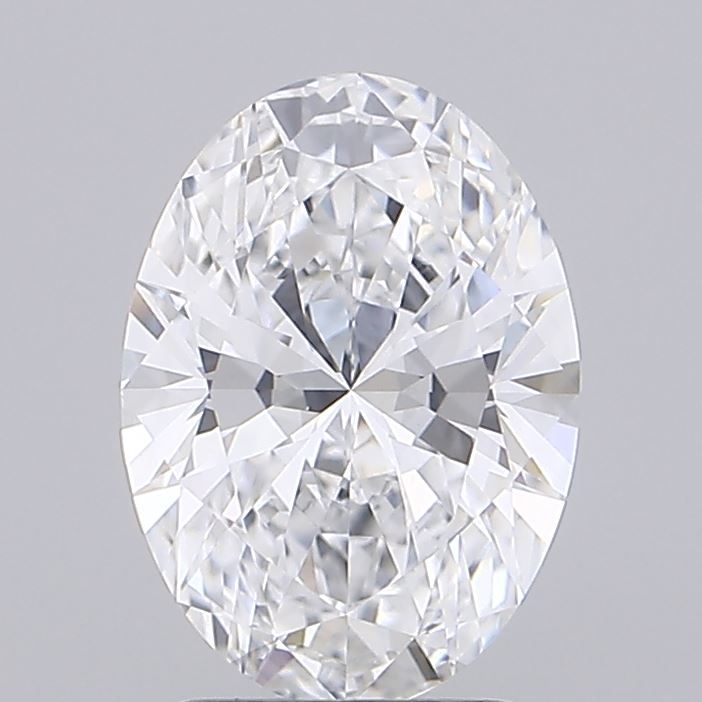 2.10 ct. oval Lab Grown Diamond front image