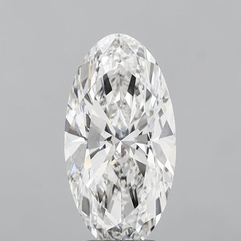 3.50 ct. oval Lab Grown Diamond front image