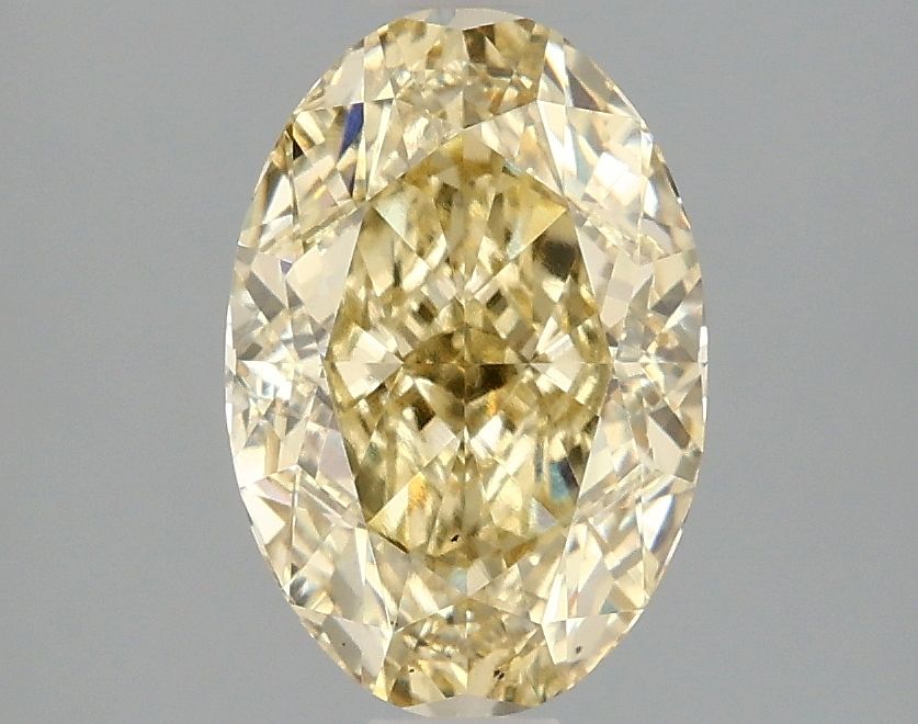 2.10 ct. oval Lab Grown Diamond front image