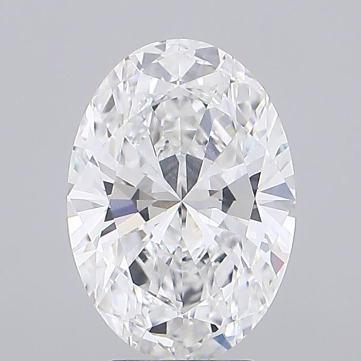3.71 ct. oval Lab Grown Diamond front image