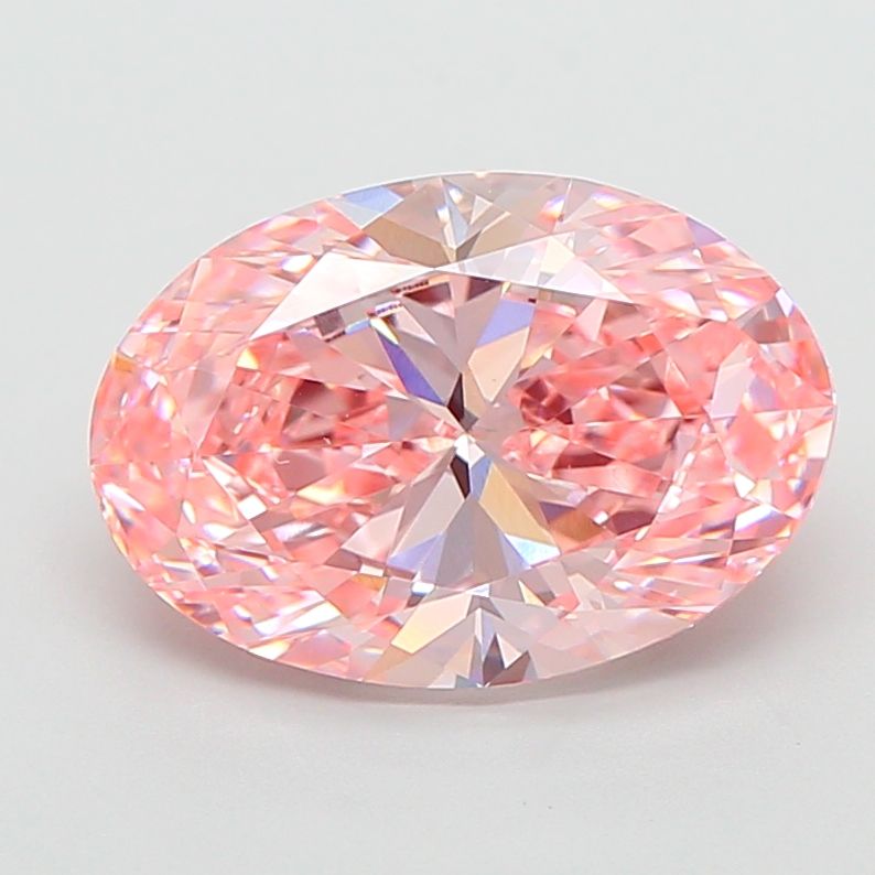 3.07 ct. oval Lab Grown Diamond front image