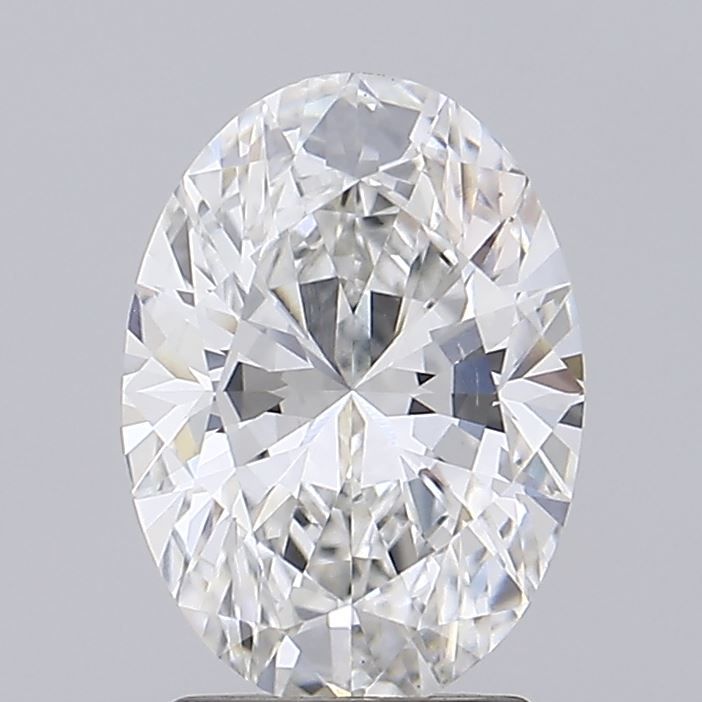 2.45 ct. oval Lab Grown Diamond front image