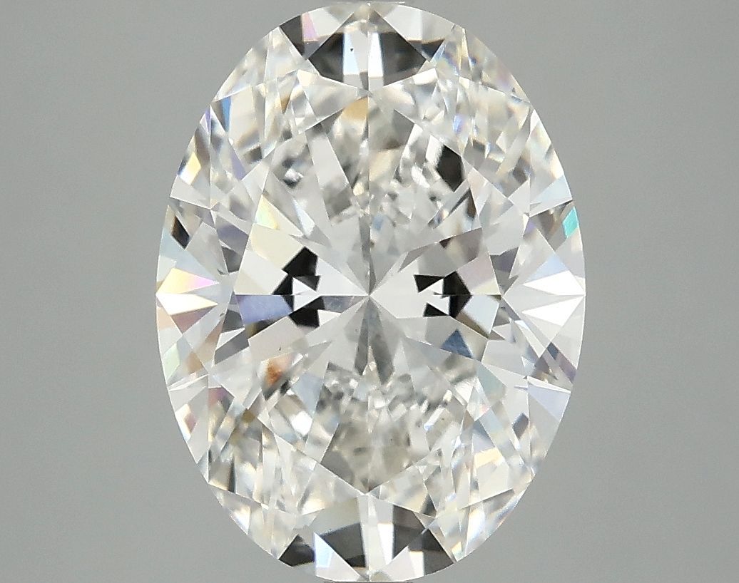 3.96 ct. oval Lab Grown Diamond front image