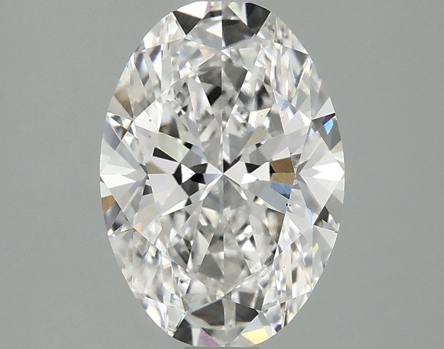 2.10 ct. oval Lab Grown Diamond front image