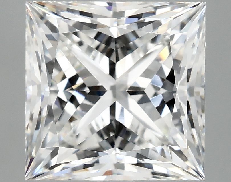 5.09 ct. princess Lab Grown Diamond front image