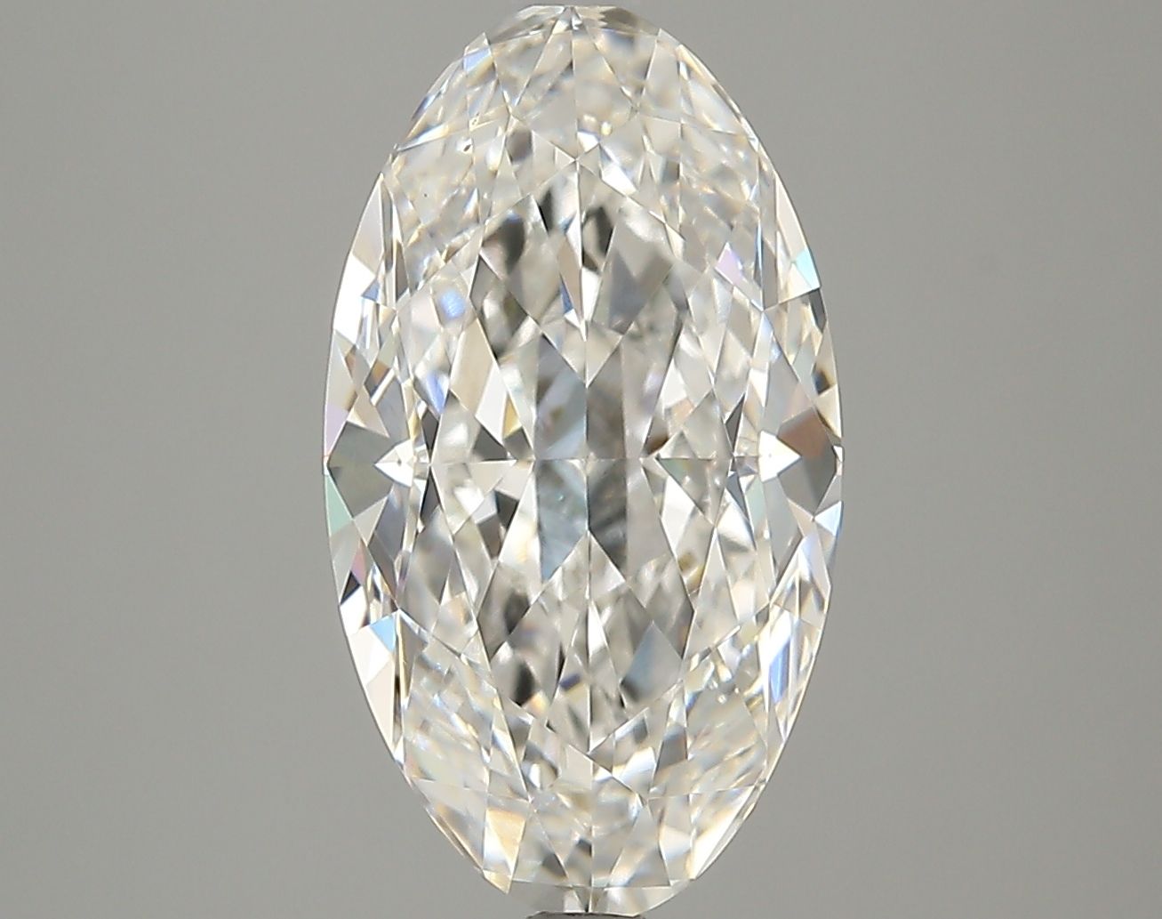 5.07 ct. oval Lab Grown Diamond front image
