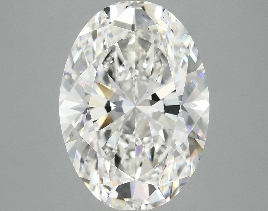 4.09 ct. oval Lab Grown Diamond front image