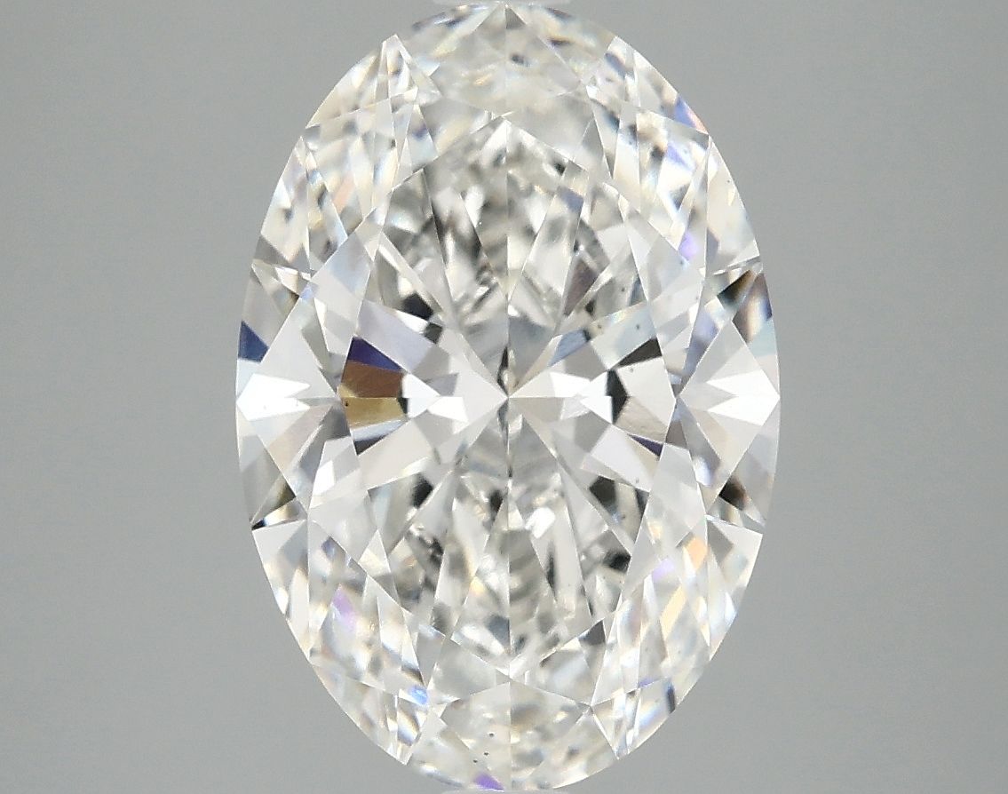 4.02 ct. oval Lab Grown Diamond front image