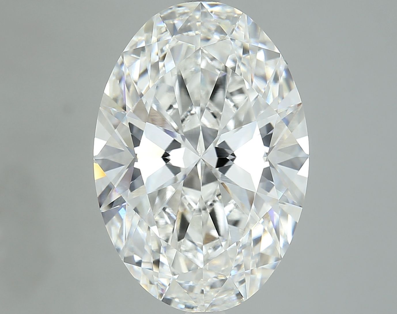 8.08 ct. oval Lab Grown Diamond front image