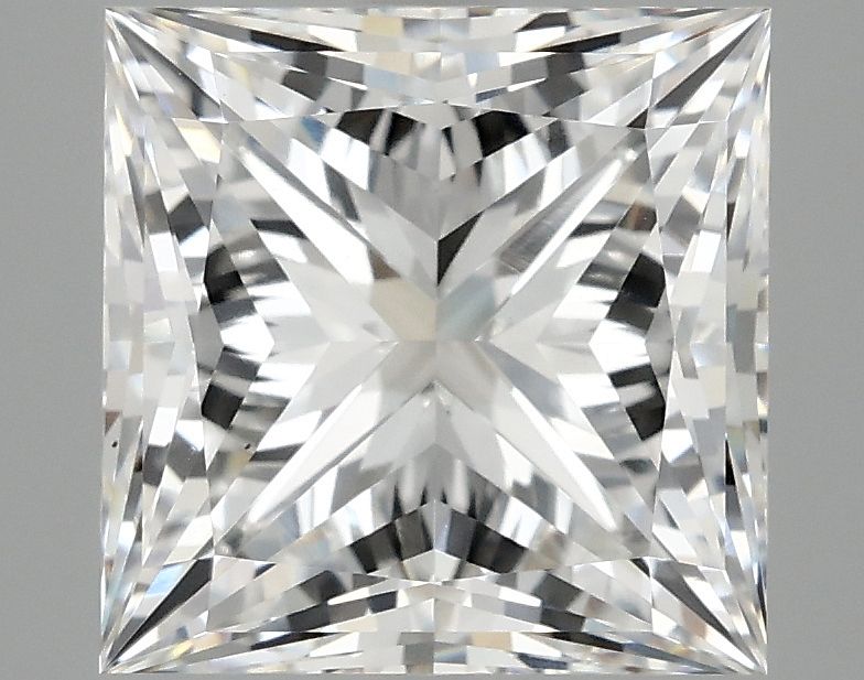 4.13 ct. princess Lab Grown Diamond front image