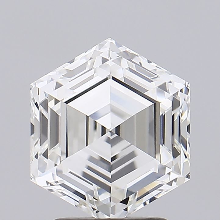 3 ct lab-grown Hexagonal Diamond