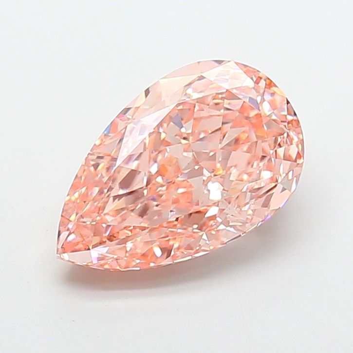 5.96 ct. pear Lab Grown Diamond front image