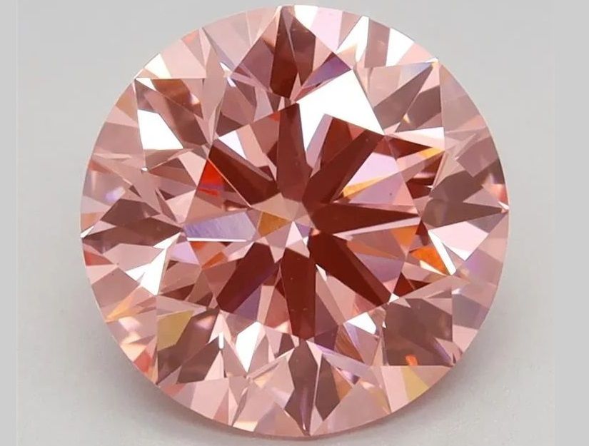 2.01 ct. round Lab Grown Diamond front image