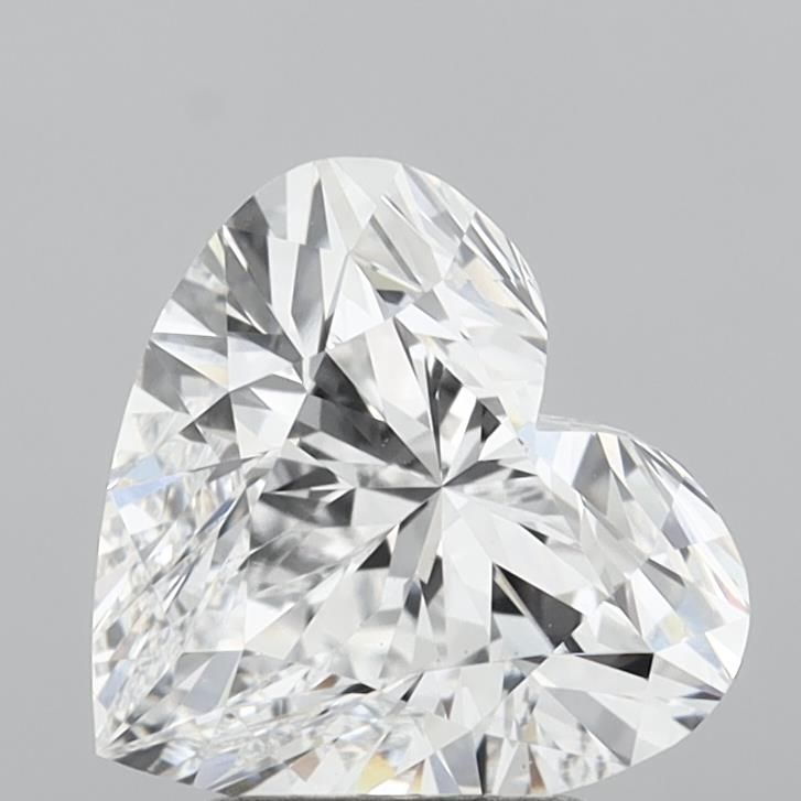 2.72 ct. heart Lab Grown Diamond front image