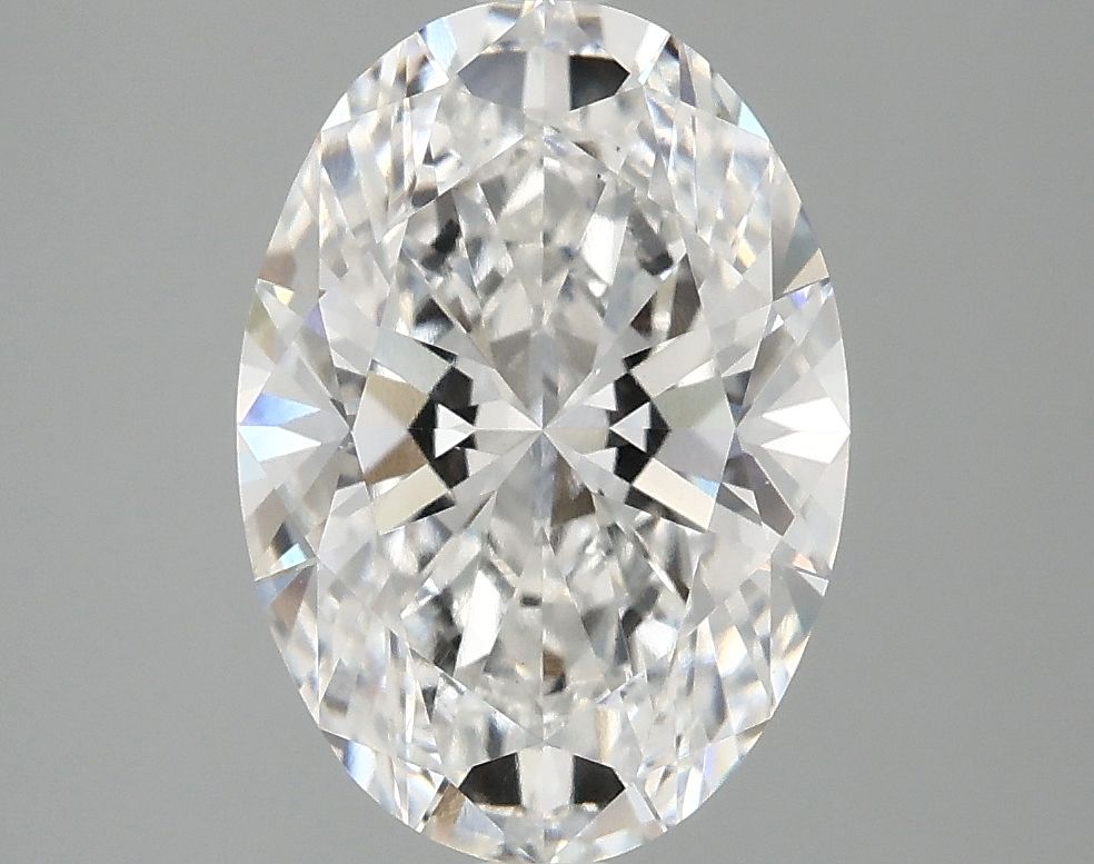 3.05 ct. oval Lab Grown Diamond front image