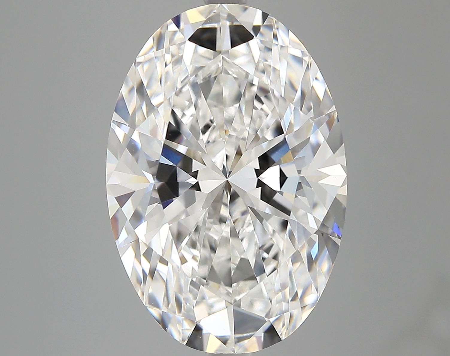 7.10 ct. oval Lab Grown Diamond front image