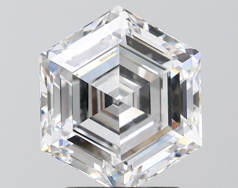 2.53 ct lab-grown Hexagonal Diamond