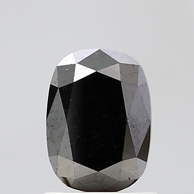 1.4 Carat Oval Diamond Fancy Black VVS2