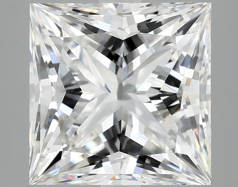 4.11 ct. princess Lab Grown Diamond front image