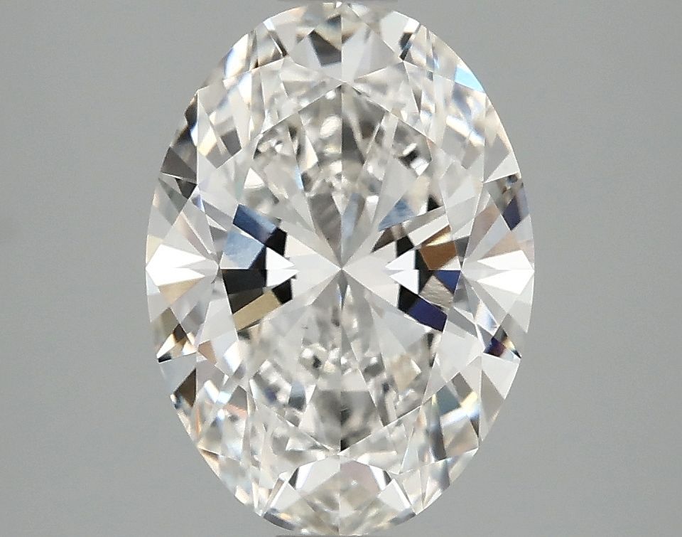 2.97 ct. oval Lab Grown Diamond front image