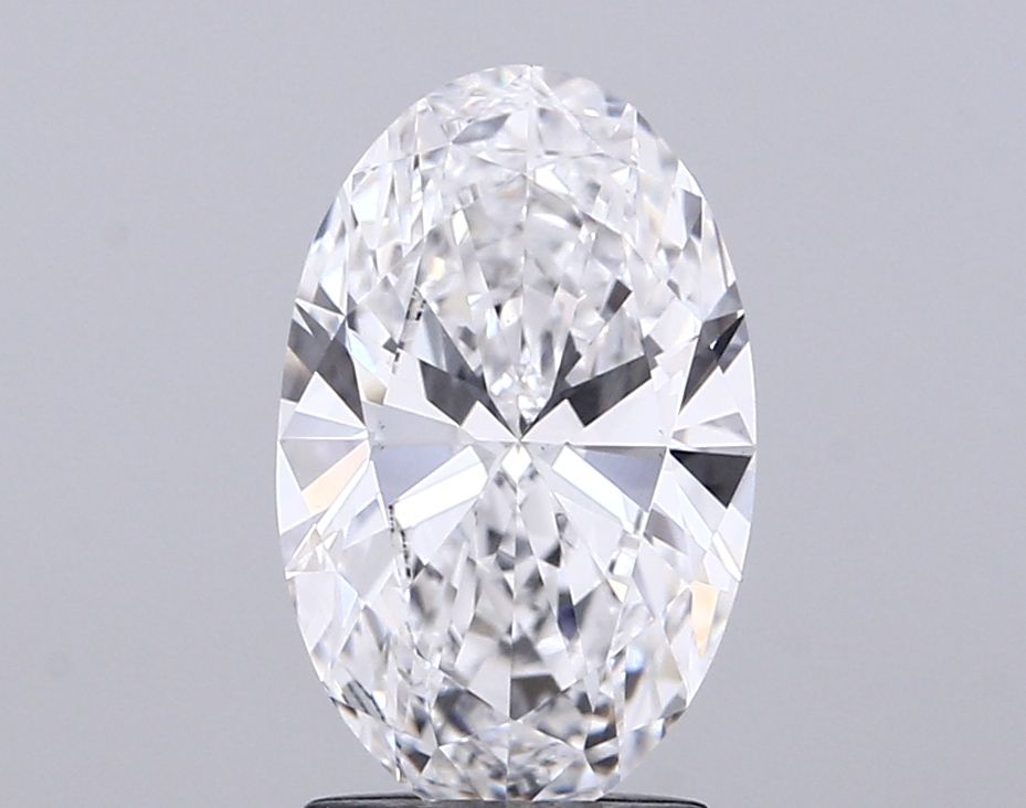 2.01 ct. oval Lab Grown Diamond front image