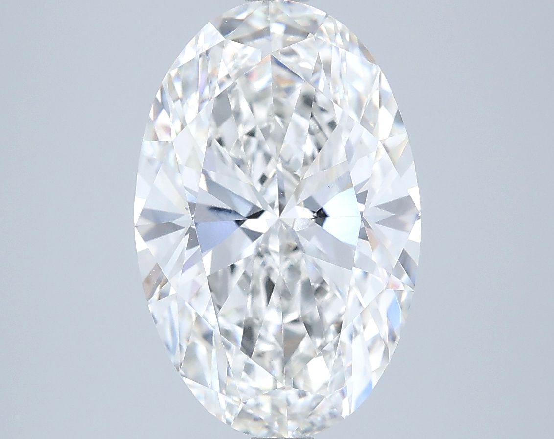 4.05 ct. oval Lab Grown Diamond front image