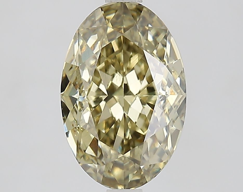 3.01 ct. oval Lab Grown Diamond front image