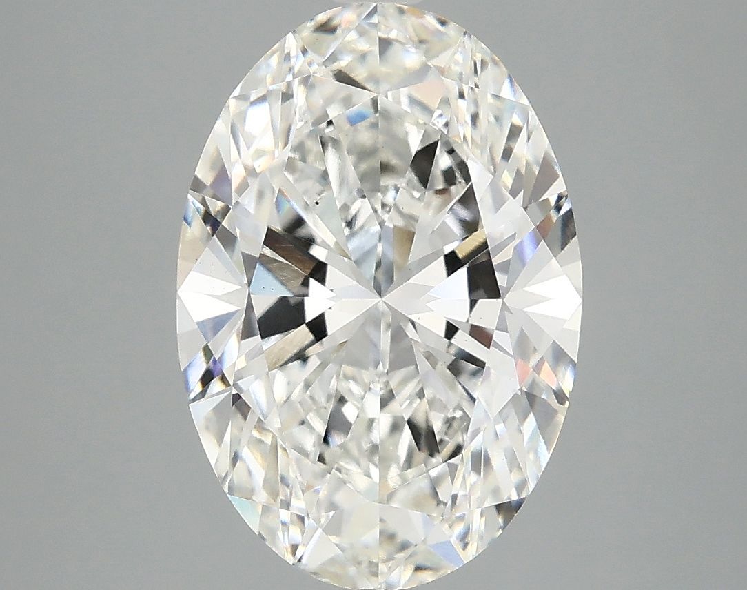 3.90 ct. oval Lab Grown Diamond front image