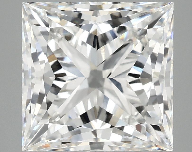 4.96 ct. princess Lab Grown Diamond front image