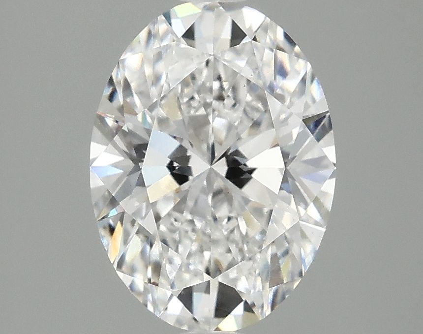 2.10 ct. oval Lab Grown Diamond front image