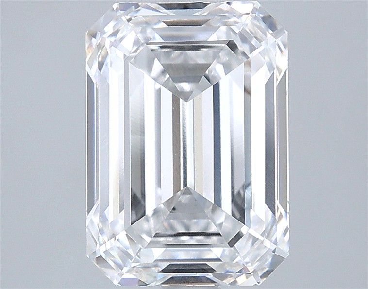 3.58 ct. emerald Lab Grown Diamond front image