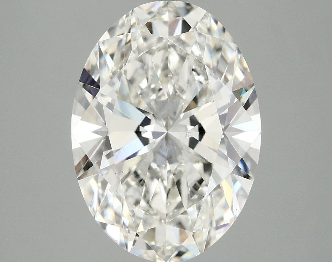 4.06 ct. oval Lab Grown Diamond front image