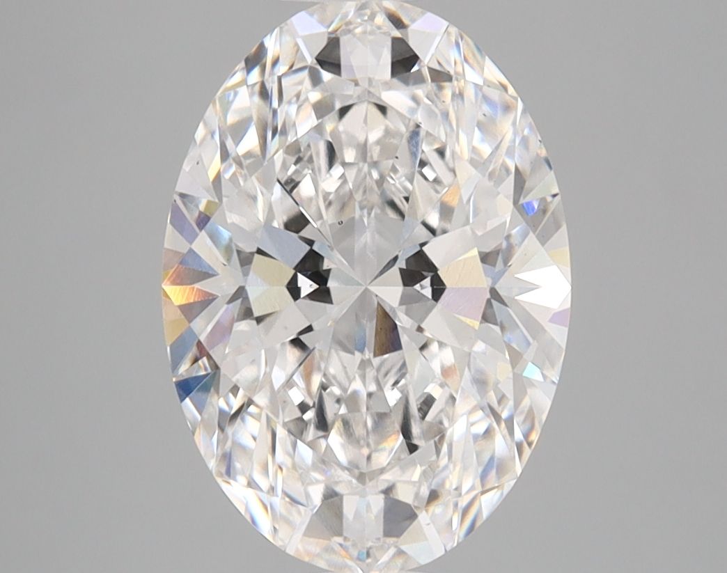 2.95 ct. oval Lab Grown Diamond front image