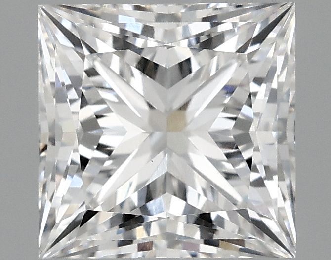 2.10 ct. princess Lab Grown Diamond front image