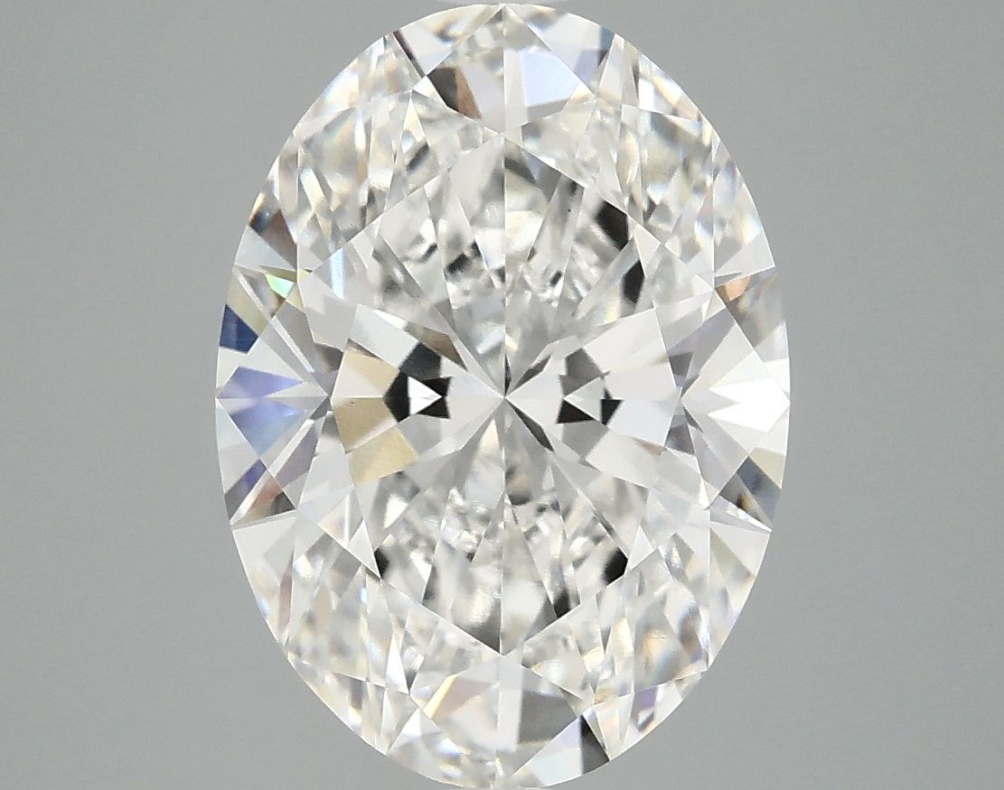 4.10 ct. oval Lab Grown Diamond front image