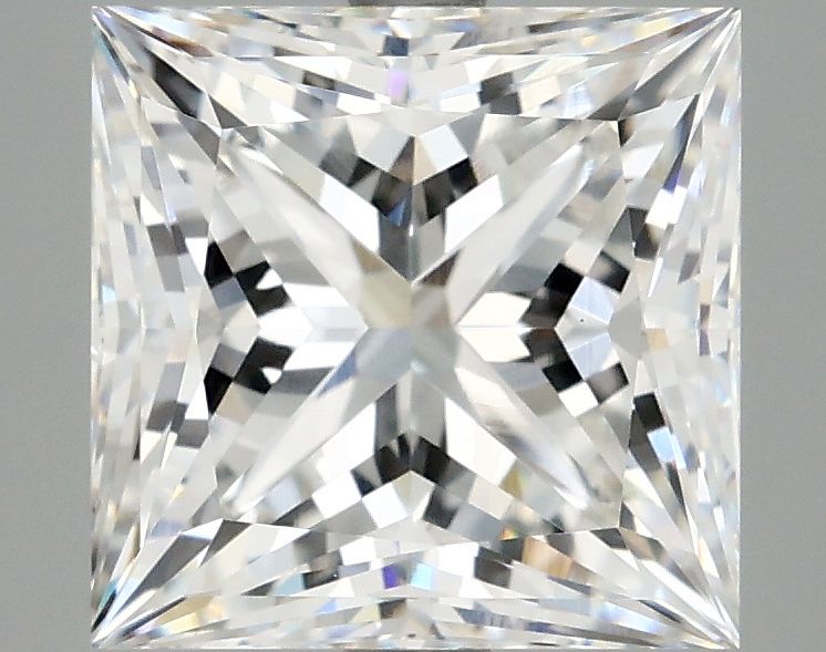 4.12 ct. princess Lab Grown Diamond front image